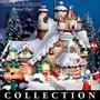 Thomas Kinkade Santa's North Pole Christmas Village Collection 