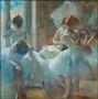 Dancers at Rest by Edgar Degas