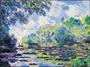 Section of the Seine at Giverny by Claude Monet 