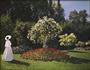 Woman in a Garden by Claude Monet - miniature