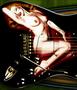 Marilyn, Playboy's 40th Anniversary - Guitar Art Closeup